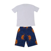 Pijama Malha Curto Masculino Estampa Tigre 1001154 - Kyly 