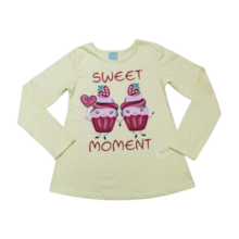 Pijama Malha Longo Feminino Estampa Cupcake Brilha no Escuro 1000863 - Kyly 