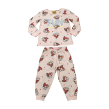 Pijama Malha Longo Feminino Estampa  Fun Brilha no Escuro 23193 - Rollu