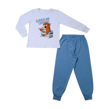 Pijama Malha Longo Masculino Tigre 8231- BconB