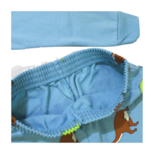 Pijama Moletom Masculino Estampa Dinossauro Brilha no Escuro 9280 - Bicho Bagunça 