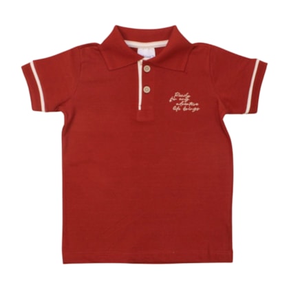 Polo Manga Curta com Bordado 21586 - Angerô 