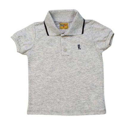 Polo Manga Curta com Bordado 24205 - Rollu