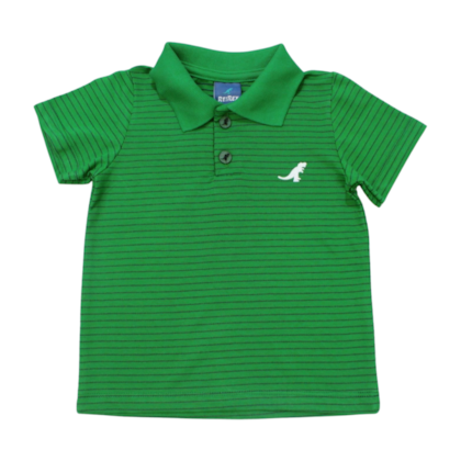 Polo Manga Curta Listrada 47041 - Rei Rex 