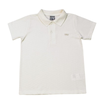 Polo Manga Curta Trabalhada 200031 - Tiny Joy 