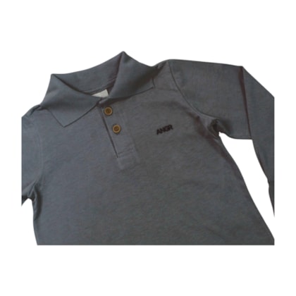 Polo Manga Longa Básica 97014 - Angerô