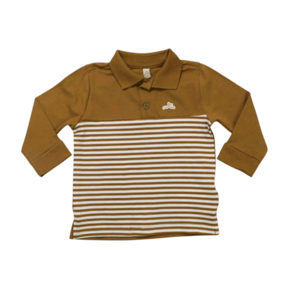 Polo Manga Longa com Listras 31391 - Glinny 