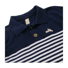 Polo Manga Longa com Listras 31391 - Glinny 