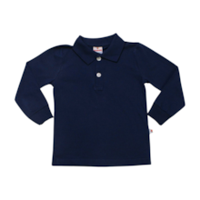 Polo Manga Longa Lisa 80092 - Brandili    