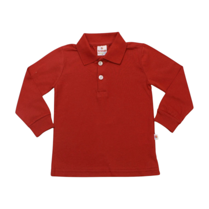 Polo Manga Longa Lisa 80092 - Brandili