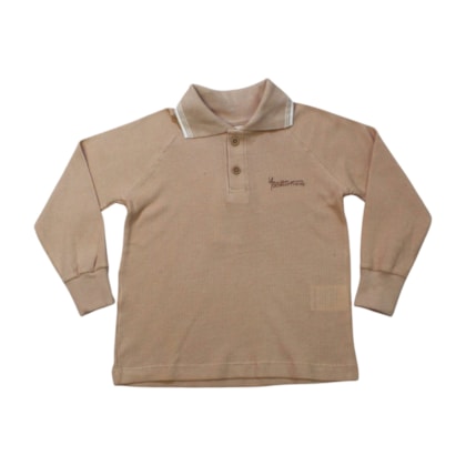 Polo Manga Longa Trabalhada 21631 - Angerô