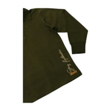 Polo Manga Longa Trabalhada Authentic Bordado 21647 - Angerô