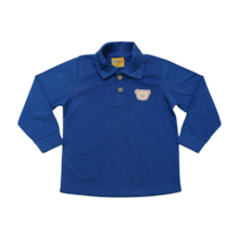 Polo Manga Longa Urso Bordado 23202 - Rollu 