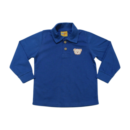 Polo Manga Longa Urso Bordado 23202 - Rollu 