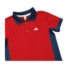 Polo Piquê com Faixa - 32968 - Glinny