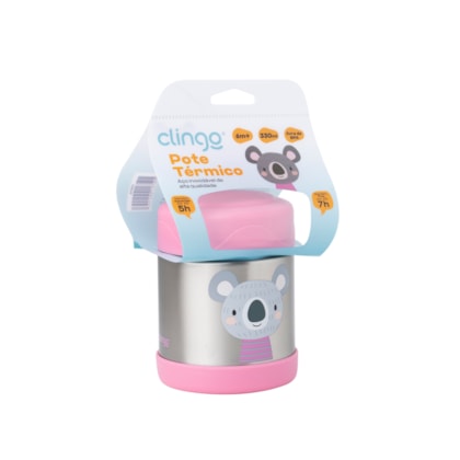 Pote KeepTérmico Coala 330ml. 6m+ C5076 - Clingo 