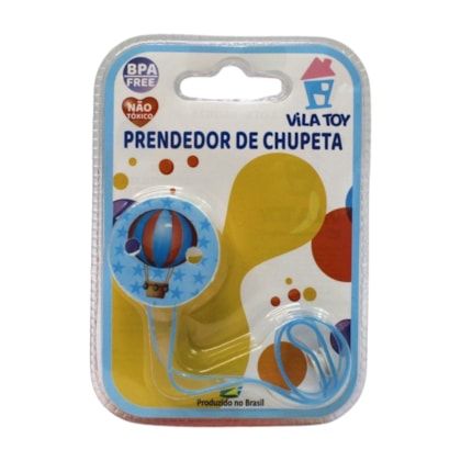 Prendedor de Chupeta Masculino Estampas Sortidas 300-02 - Vila Toy