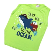 Regata Estampa Baleia  90 - Cleomara