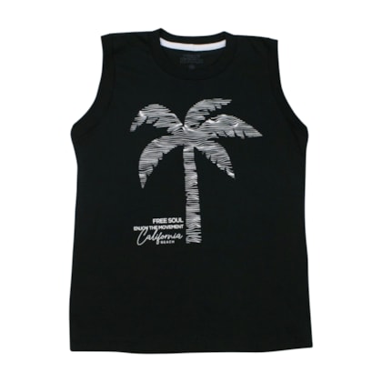 Regata Estampa Coqueiro 6256 - Bicho Bagunça  