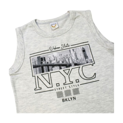 Regata Estampa NYC 46774 - Boca Grande