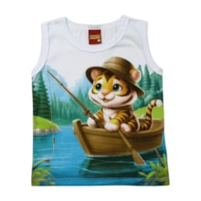 Regata Estampa Tigre 1001050 - Kyly 