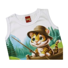 Regata Estampa Tigre 1001050 - Kyly 