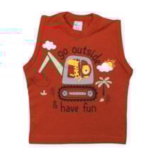 Regata Estampa Trator  90 - Cleomara