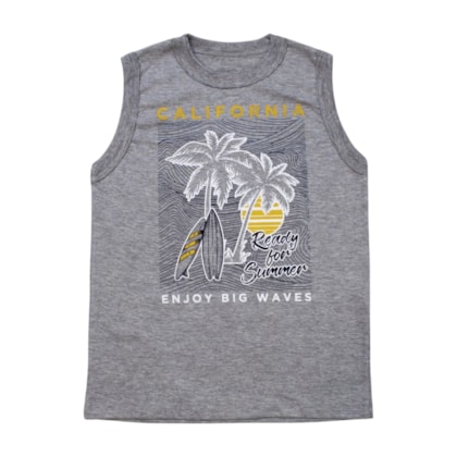 Regata Estampada California 4358 - Bicho Bagunça  