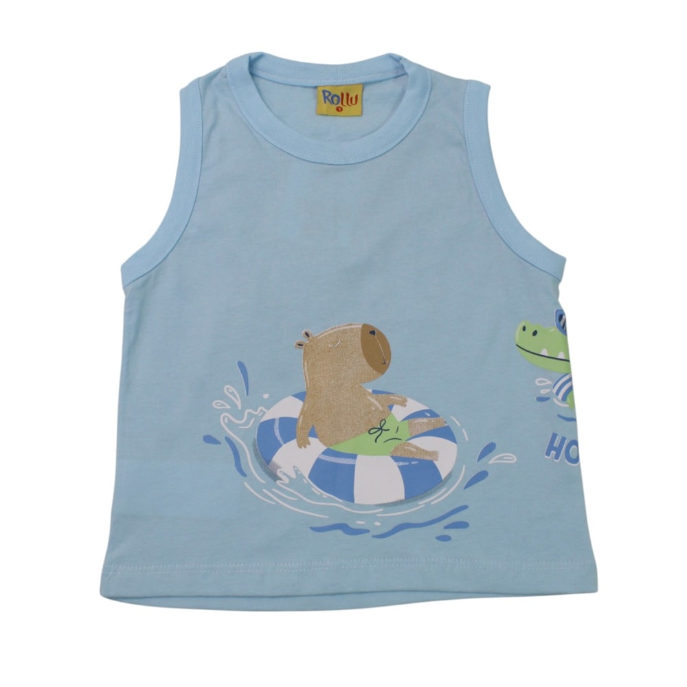 Regata Estampada Capivara 27201 - Rollu