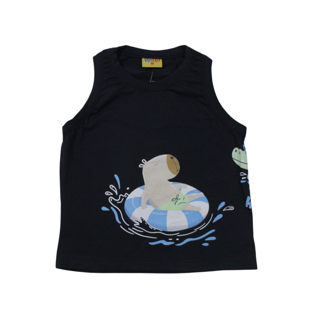Regata Estampada Capivara 27201 - Rollu