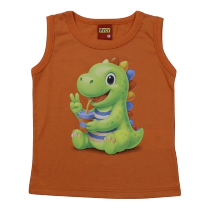 Regata Estampada Dinossauro 1001857 - Kyly