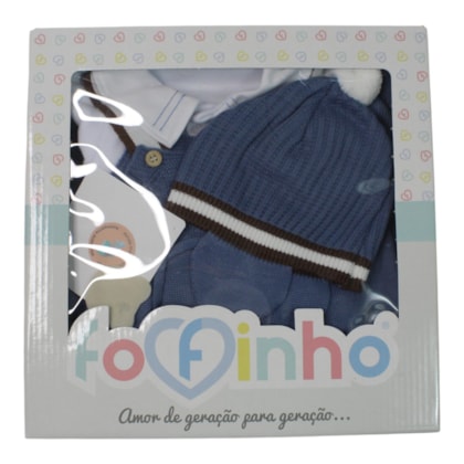 Saida Maternidade Masculina 4 Peças 426011 - Fofinho