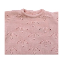 Saida Maternidade Tricô Feminina Trabalhada 3 Peças 2503006 - Club Colors