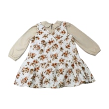 Salopete em Moletom Com Colan Manga Longa 2 Peças 2001418 - Milon