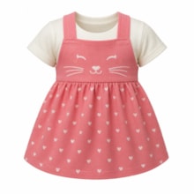 Salopete Estampada Carinha e Boy 2 Peças 27017 - Rollu