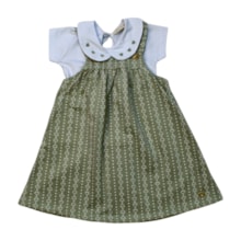 Salopete Estampada com Blusa 2 Peças 11972 - Tiny Joy 