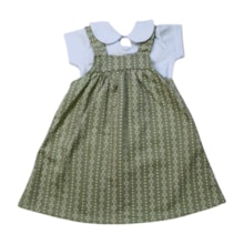 Salopete Estampada com Blusa 2 Peças 11972 - Tiny Joy 