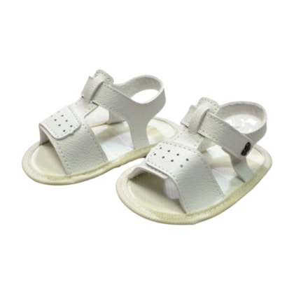 Sandália Batizado Furadinha  Masculina 110422 - Pimpolho