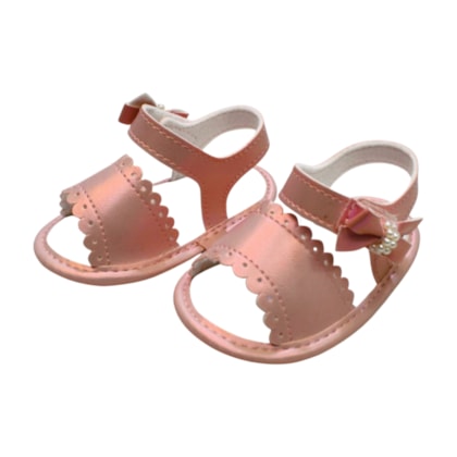 Sandália Feminina Laço com Pérolas 110439 - Pimpolho