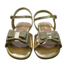 Sandália Mili com Laço Strass 642095 - Pampili