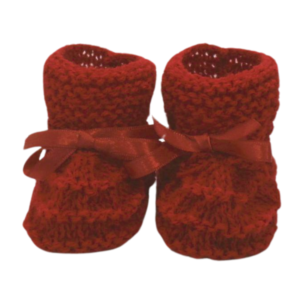 Sapatinho de Tricô Feito a Mão aplique Sortidos Vera