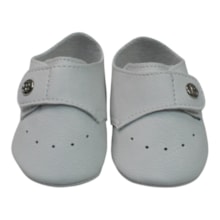 Sapato Batizado com Velcro  Masculino 110605  - Pimpolho