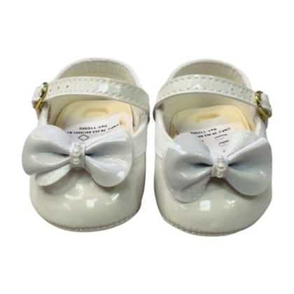 Sapato Batizado Feminino Laço 110340 - Pimpolho  