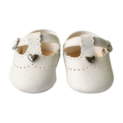 Sapato Feminino com Glitter Coração 110089 - Pimpolho