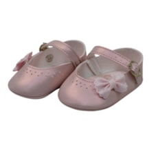 Sapato Feminino com Laço Glitter 110554 - Pimpolho