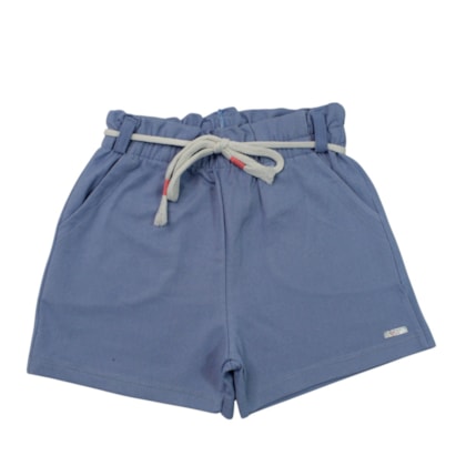 Shorts Cotton Jeans com Cordão 27122 - Rollu