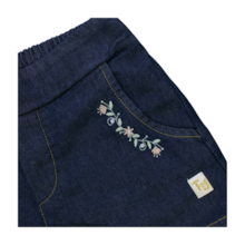 Shorts Jeans Bordado Flores 11555 - Tiny Joy 