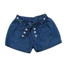 Shorts Jeans com Cinto 1611 - Meigo Olhar