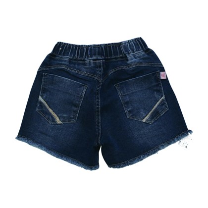 Shorts Jeans com Elastico na Cintura 3533 - Escapade