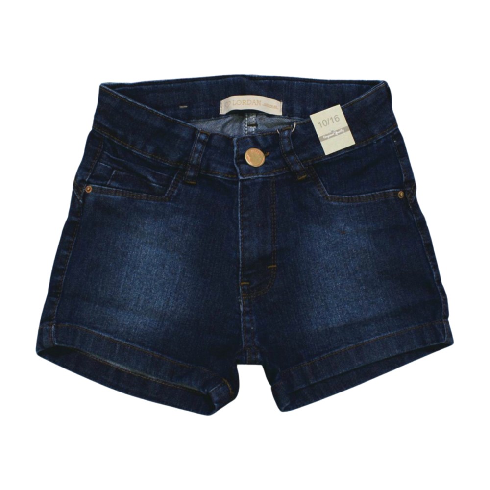 Shorts Jeans com Regulagem no Cós 3705 - Lordan